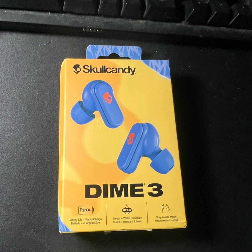 Skullcandy Dime 3 Wireless Earbuds - Blue
